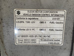 Hood SUZUKI SX4 06-13 2009