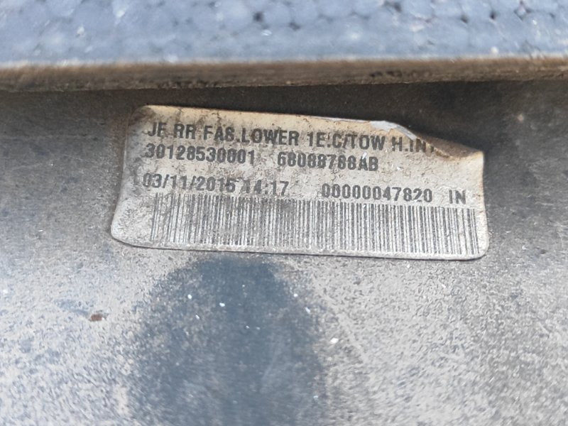 Rear bumper Dodge Journey 08-20 2016