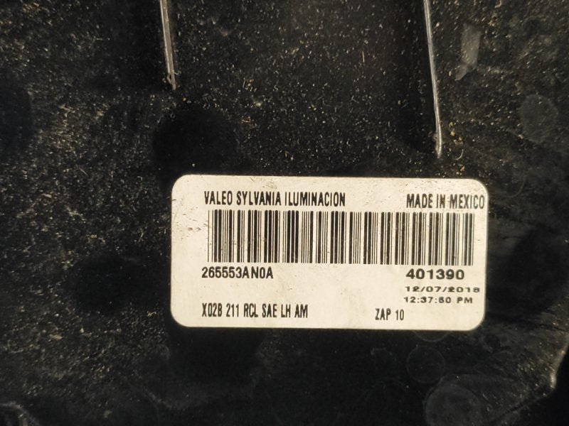Exterior light NISSAN VERSA B17 11-19 2017 Left.