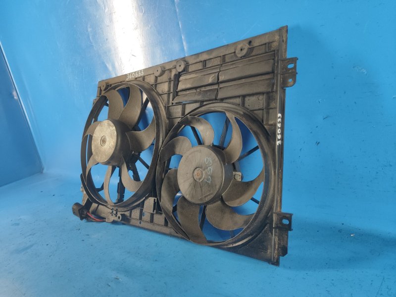 Main radiator fan diffuser for Volkswagen Tiguan 08-17 2012