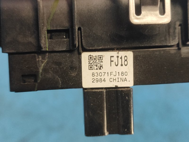 Power window button SUBARU CROSSTREK 12-17 2014 Right Rear