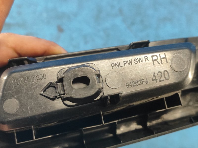 Power window button SUBARU CROSSTREK 12-17 2014 Right Rear