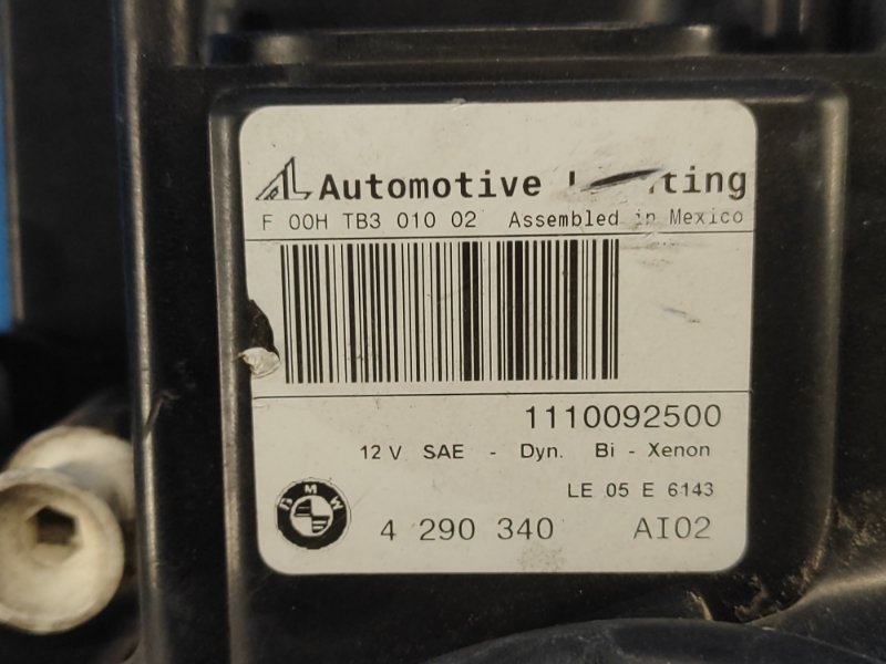 Headlight BMW X5 (E70) 07-13 Right Front.