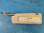 Sun visor AUDI Q5 08-16 Left. Front.