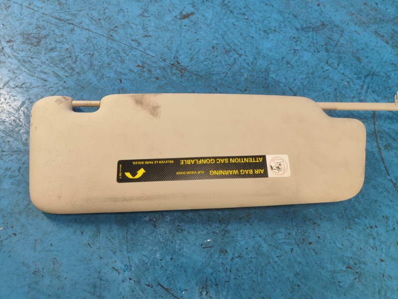 Sun visor AUDI Q5 08-16 Left. Front.