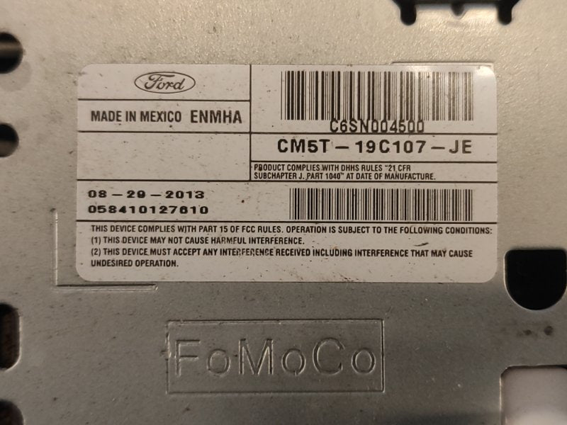 Radio for Ford Focus 10-18