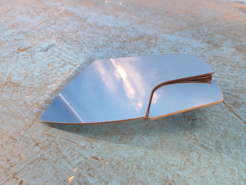 Mirror element FORD FOCUS 10-18 Left.