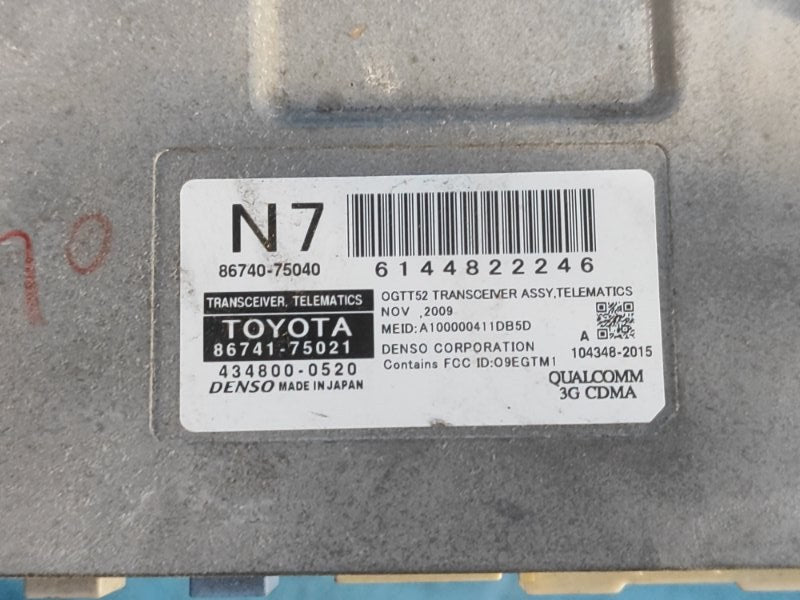 Lexus HS250H (ANF10) radio 09-12 2009