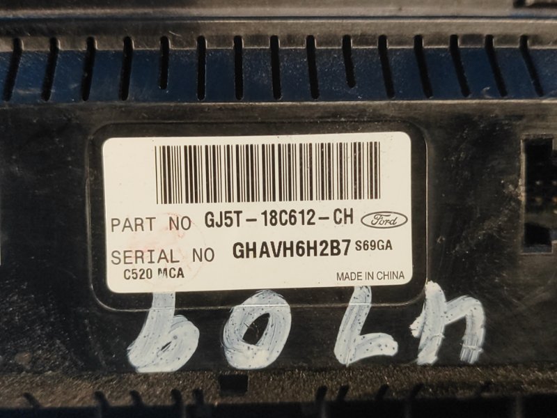 Ford Escape heater control unit 12-19 2018