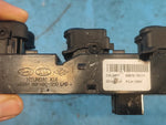 Power window control unit HYUNDAI ACCENT RB 10- Left. Front.