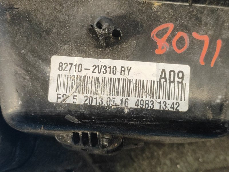 Power window control unit HYUNDAI VELOSTER 11-18 2013 Left Front.