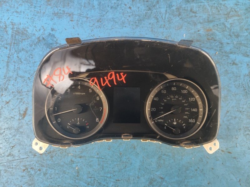 Instrument panel of the Hyundai Elantra AD 16- 2016