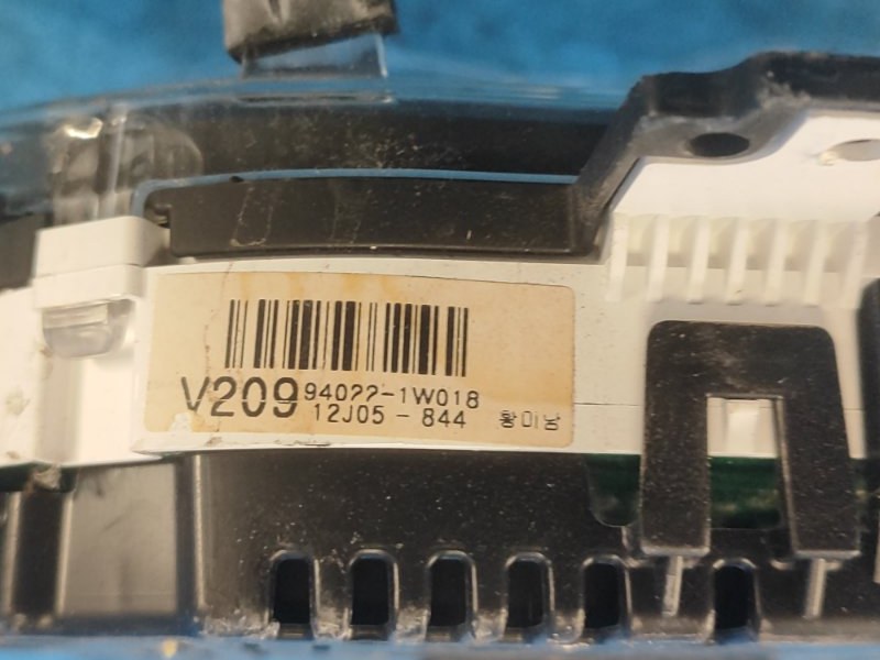 KIA Rio UB 2011-2017 instrument panel