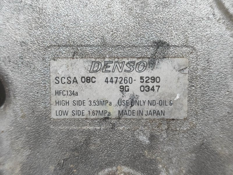 Air conditioning compressor SUBARU TRIBECA B9 05-07