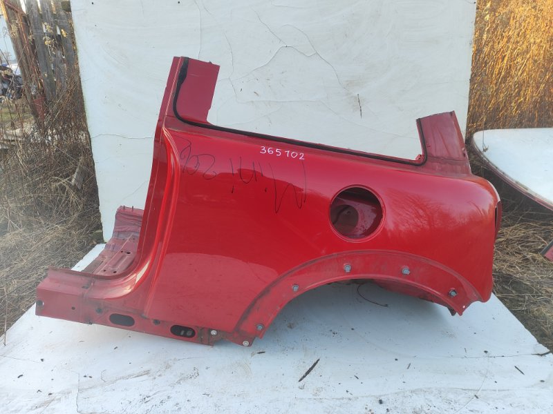 Rear quarter panel MINI COOPER S R56 06-14 Left.