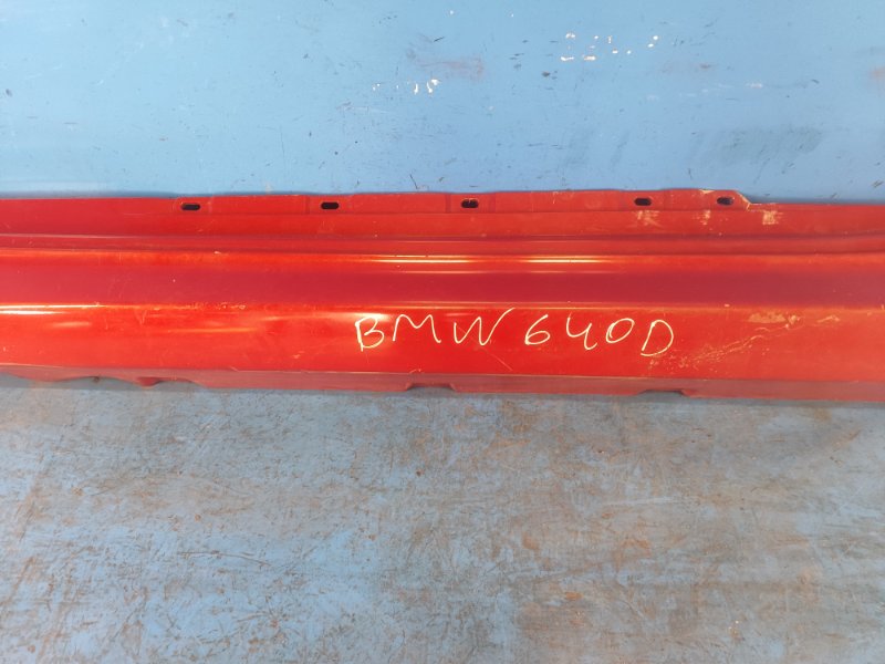 External door sill trim BMW 6 SERIES (F13) 12-18 Left.