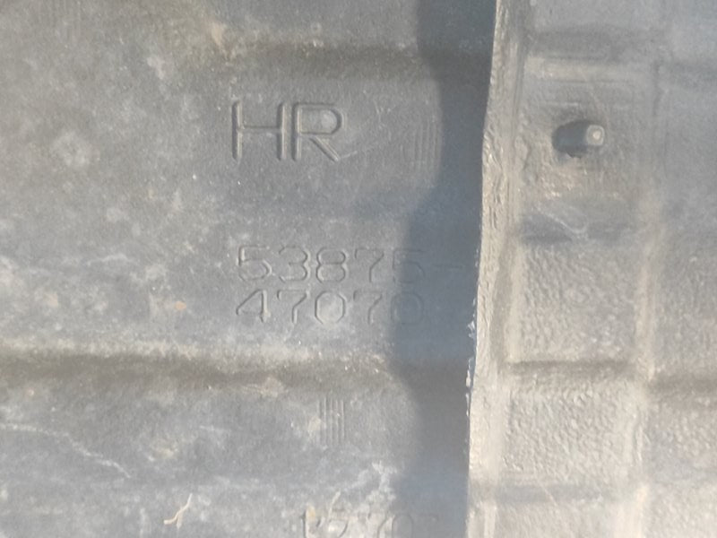 Mudguard TOYOTA PRIUS 16- Right Front.