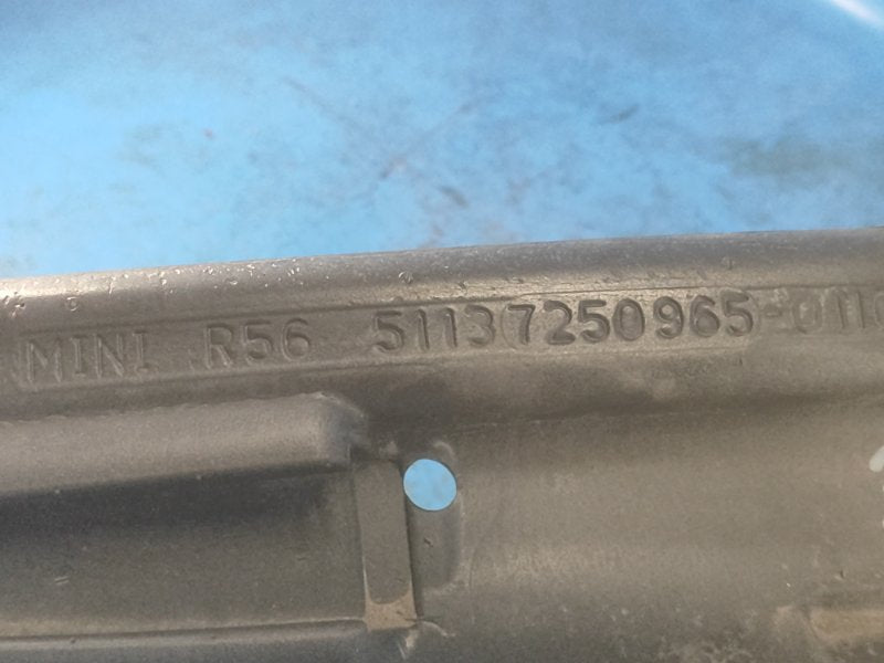 Rear bumper filler for MINI Cooper S R56 06-14