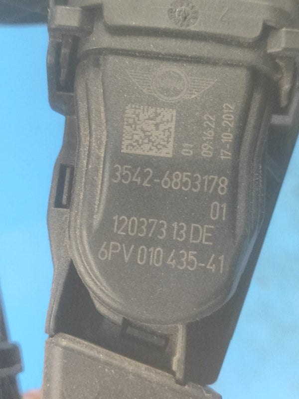 Gas pedal MINI Cooper S R56 06-14