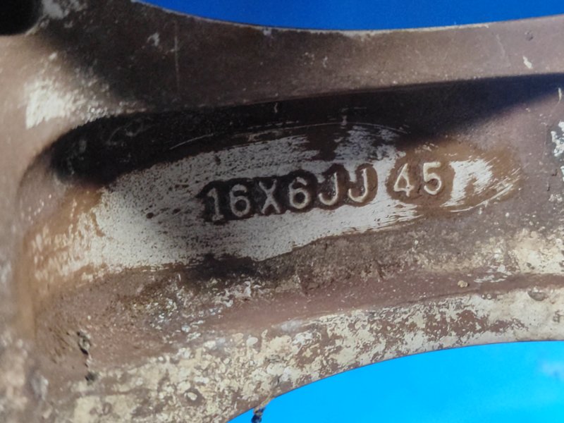 R16 disk TOYOTA PRIUS - 20 03-11 2003-2011