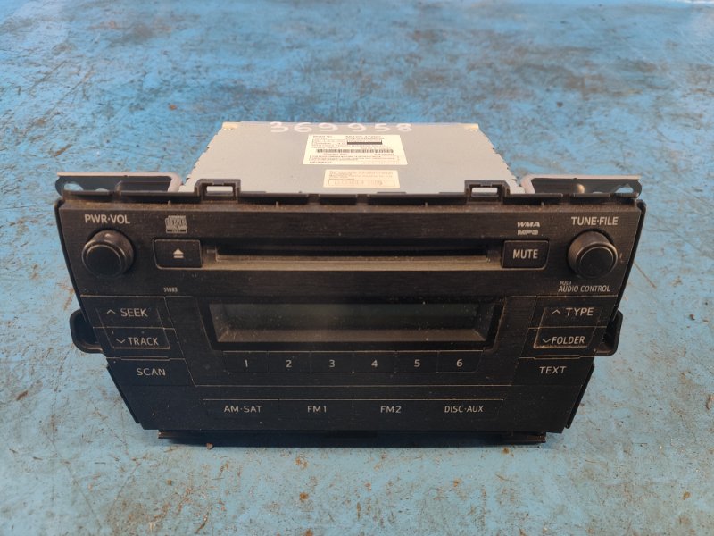 Radio tape recorder TOYOTA PRIUS - 30 09-17 2009-2017