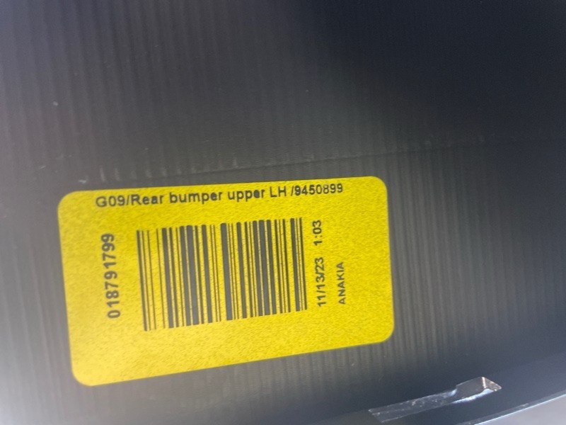 Rear bumper BMW XM (G09) 23- 2023
