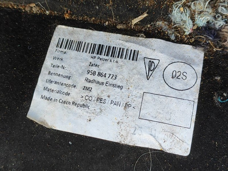 Rear quarter of the body PORSCHE MACAN 18-22 2022 Left
