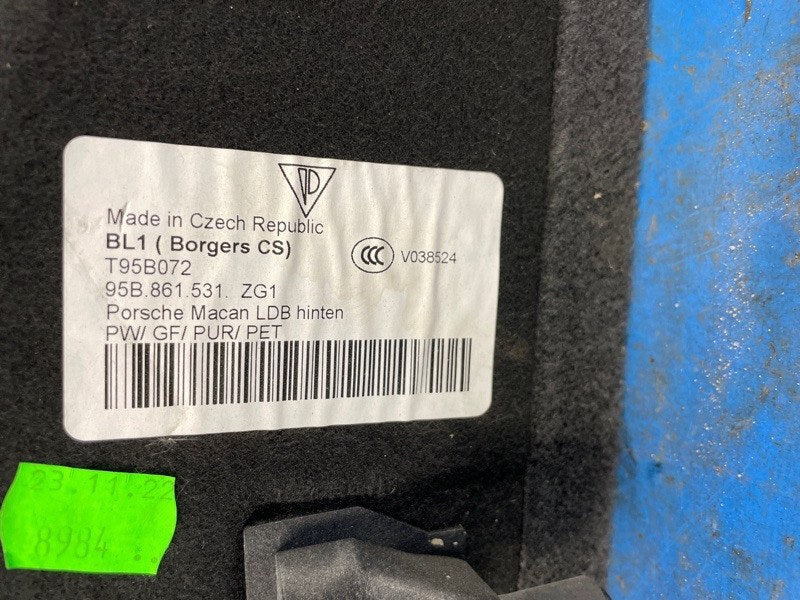 Trunk shelf PORSCHE MACAN 18-22 2022