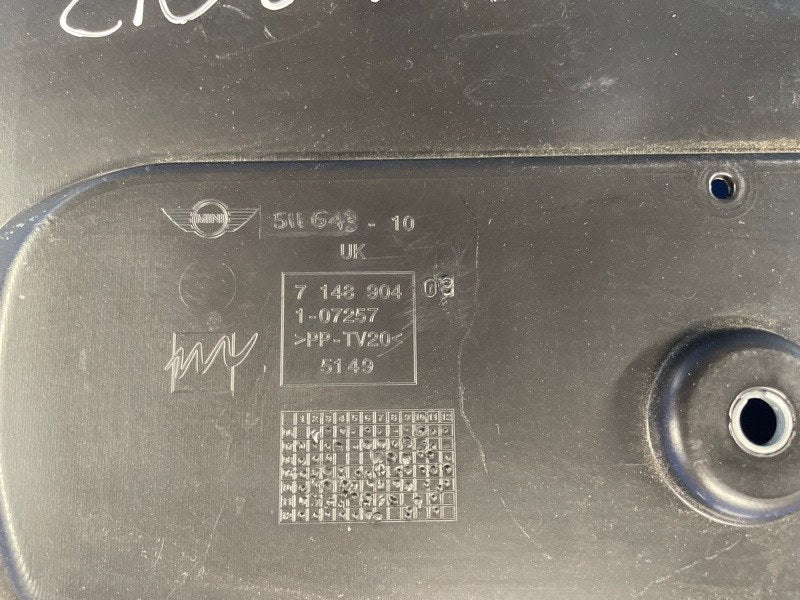 Tailgate interior trim MINI COOPER S R56 06-14 2012