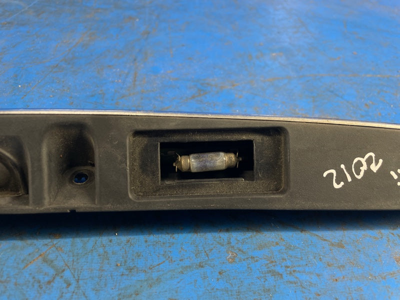 License plate light panel MINI COOPER S R56 06-14 2012