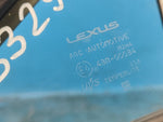 The door glass is blind LEXUS LBX 23- 2024 Front Left