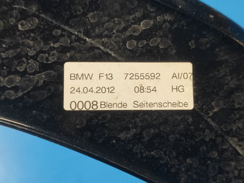 Body lining BMW 6 SERIES (F13) 12-18 2013 Rear Right