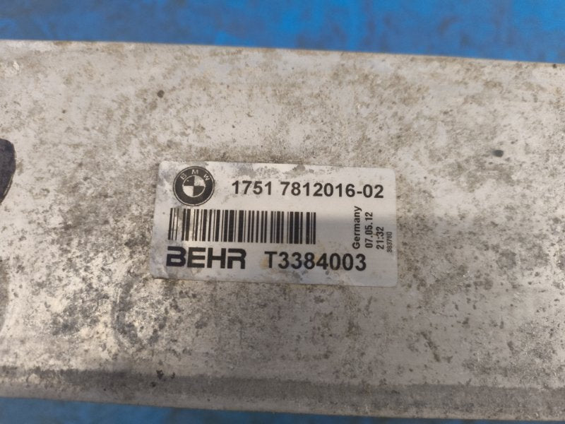 Intercooler radiator BMW 6 SERIES (F13) 12-18 2013