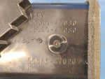 Air deflector TOYOTA PRIUS - 30 09-17 2009-2017 Right