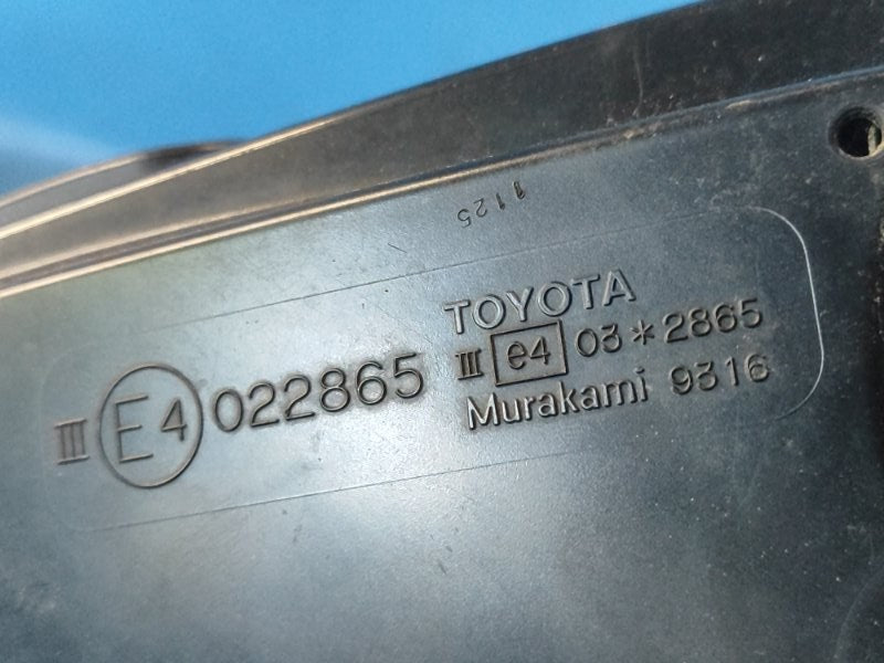 Mirror TOYOTA PRIUS - 30 09-17 2009-2017 Left