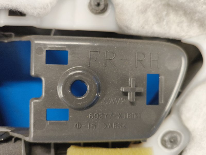 Door map TOYOTA PRIUS - 30 09-17 2009-2017 Front Right