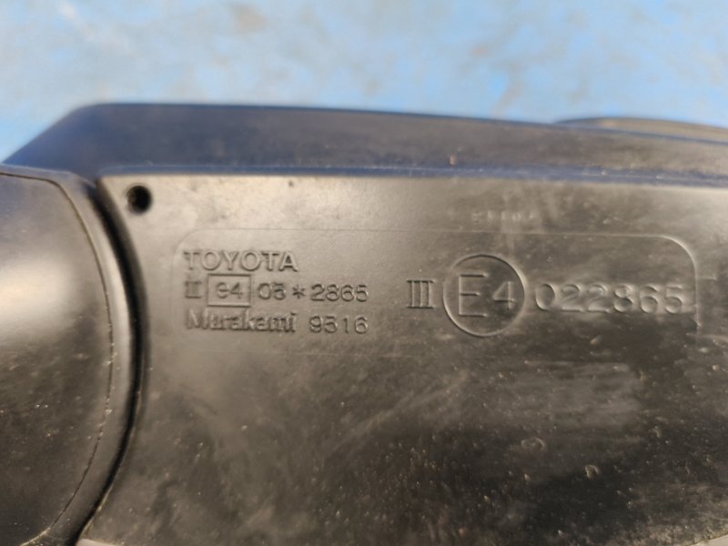 Mirror TOYOTA PRIUS - 30 09-17 2009-2017 Right