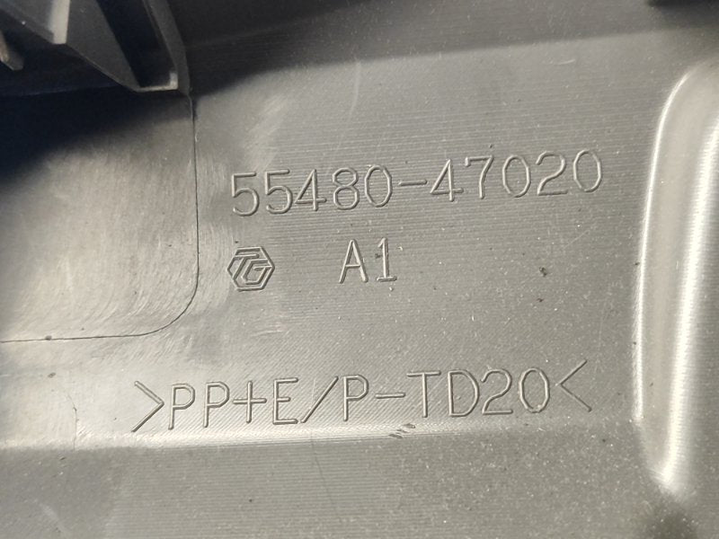 Dashboard cover TOYOTA PRIUS - 30 09-17 2009-2017 Left