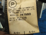 Seat belt TOYOTA PRIUS - 30 09-17 2009-2017 Rear Left