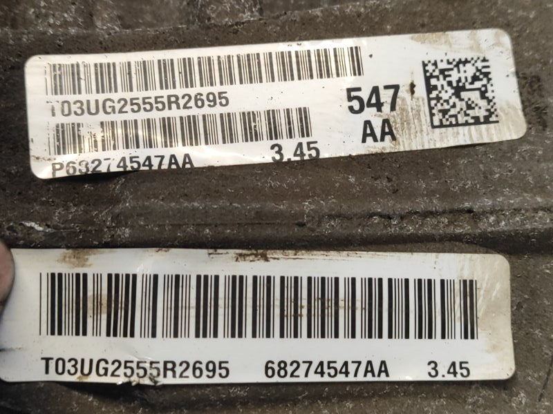 Rear gearbox JEEP GRAND CHEROKEE 11-22 2016