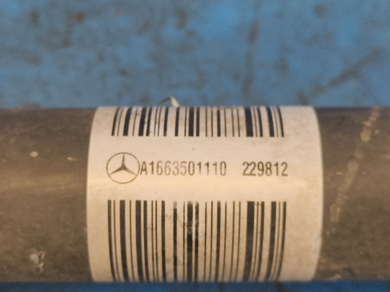 Rear-wheel drive MERCEDES GL-CLASS X166 12-16 2012 Right