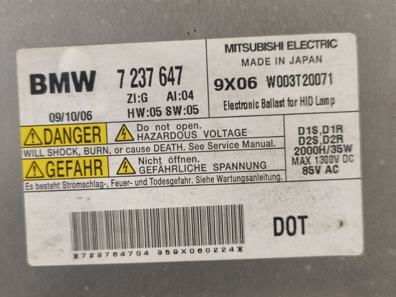 Headlight BMW 3 SERIES (E90-E93) 2005–2014 2011 Right