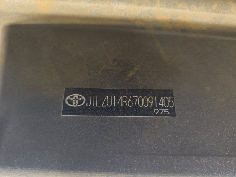 Rear bumper TOYOTA 4RUNNER 02-09 2002-2009