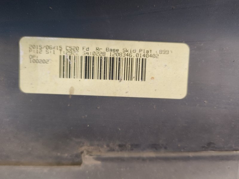 Rear bumper FORD ESCAPE 12-19 2016