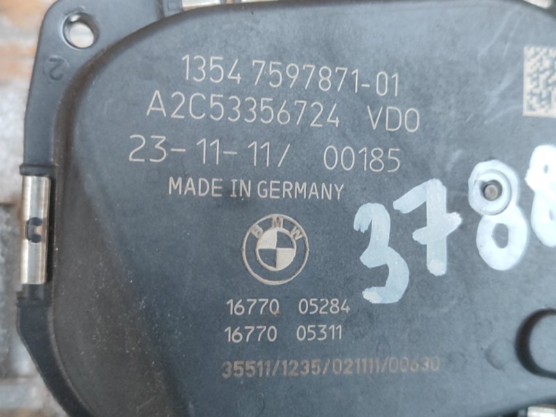 Throttle valve BMW 5 SERIES (F10) 11-13 2012