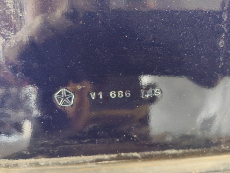 Door CHRYSLER PACIFICA 16-20 2017 Rear Right