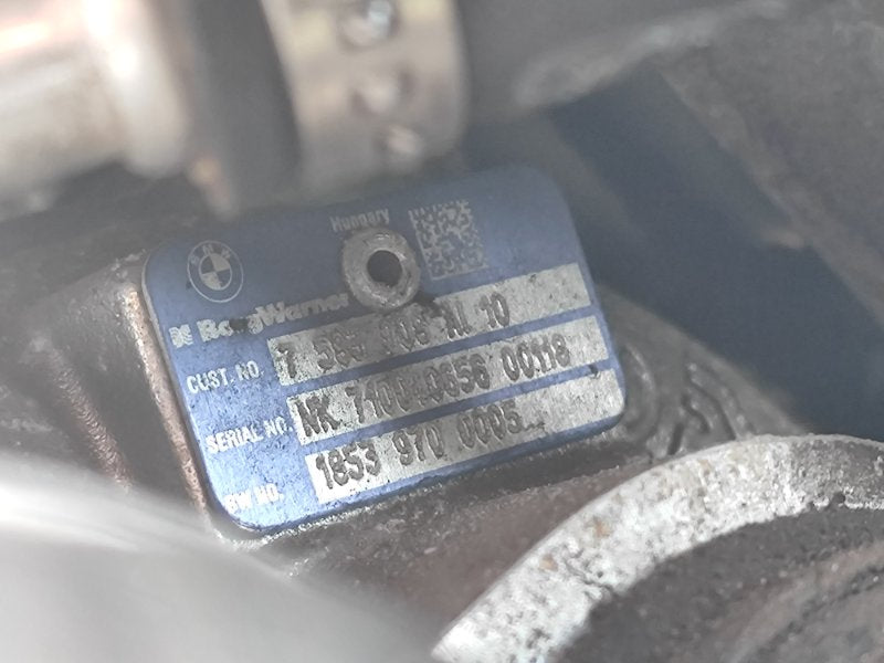 Gasoline engine BMW 5 SERIES (F10) 11-13 2012