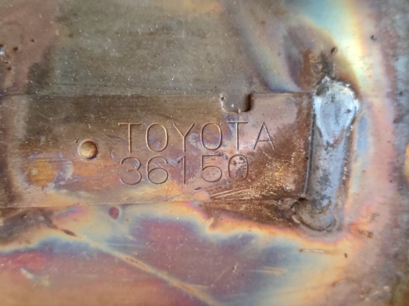 Catalyst TOYOTA RAV4 13-19 2016