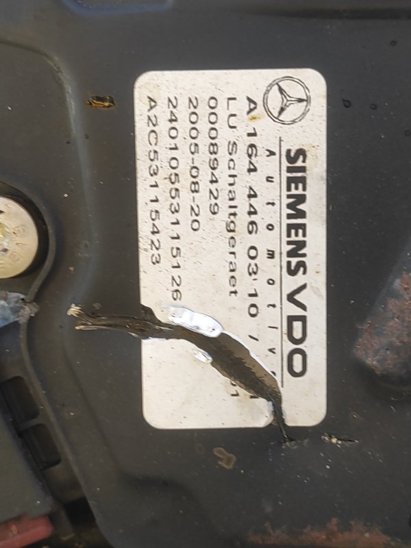 Automatic transmission MERCEDES M-CLASS W164 05-11 2005-2011