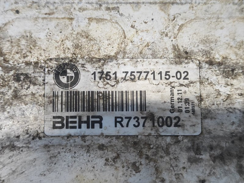 Intercooler radiator BMW 5 SERIES (F10) 11-13 2012